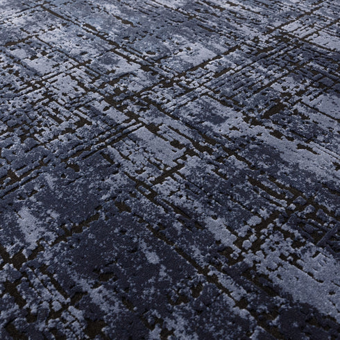 Lyza Rug Abstract Navy Rug